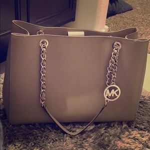 Michael Kors Grey Handbag